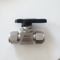 Válvula de Bola de Acero Inoxidable 1000 WOG PSI, Manual, Alta Temperatura, Estándar ASTM, Resistente a la Corrosión, Personalizable OEM, FD-LOK SS-B1