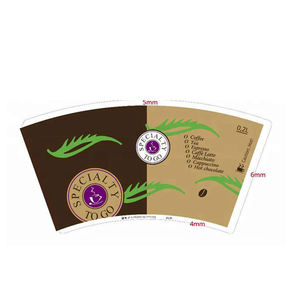 Anqing Stampato Pe Tazza Di Carta Patinata Fan - Product Image 2