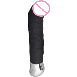 Precio de fábrica mujer amor masajeador negro consolador vibrante pene Artificial para niñas - Product Image 2