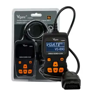 Vgate VS890 Güncellenmiş sürüm VGATE VS890S OBD2 Tarayıcı Otomatik Kod Okuyucu Çoklu dil OBDII OBD 2 Araç Teşhis Aracı VS 890 S