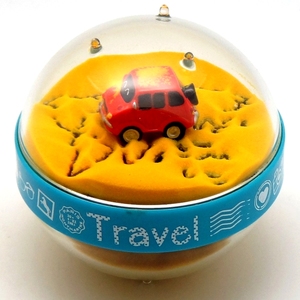 ของขวัญของที่ระลึกดีไซน์รถบัสและรถยนต์ทำจากเรซิ่นสั่งทำได้ - Product Image 1