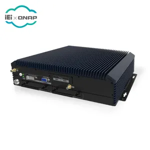 Iei IRS-100-ULT3 Tanpa Kipas Railway Tertanam Mini PC dengan I5 untuk Penumpang dan Video Surveillance