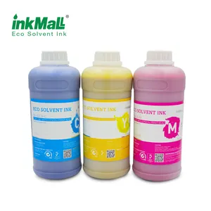 High level factory manufacture 1 Liter C M Y K LC LM color mimaki sb54 ink eco solvent for mimaki JV33 160 printer