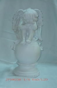 Hotsale Cupido Resina Artesanal Dormir Ángel Querubín Estatua - Product Image 1