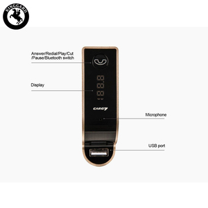 ไฟแช็กดีไซน์ใหม่ รองรับการ์ด TF สำหรับแฟลชไดรฟ์ USB รุ่น CM1-K0507 เครื่องเล่น MP3 ในรถยนต์แบบไร้สาย - Product Image 3