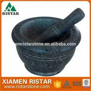 Big size granite stone mortar and pestle