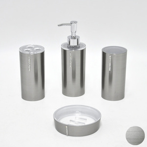 ชุดอุปกรณ์ตกแต่งห้องน้ำพลอยเทียมสีโรสโกลด์ดีงาม - Product Image 6