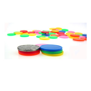 Nhà Sản Xuất Tùy Chỉnh Nhựa Màu Đĩa 23 Mét Ánh Sáng Hội Đồng Quản Trị Trò Chơi Tiền Tệ Chip Token - Product Image 6