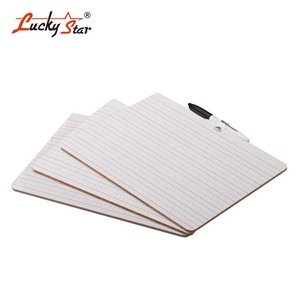 9x12 ''no magnético personalizado barato <span class=keywords><strong>melamina</strong></span> doble lado seco borrar estudiante niños <span class=keywords><strong>pizarra</strong></span> lapboards clásico paquete - Product Image 4
