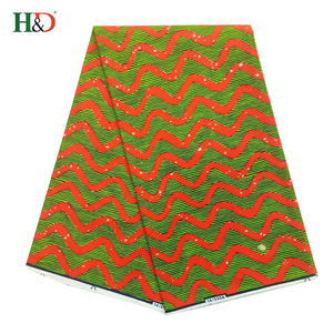 H & D Garanti Néerlandais Personnalisé Coton <span class=keywords><strong>En</strong></span> Gros Mousseline de Soie Bleu Africain Wax Prints <span class=keywords><strong>Tissu</strong></span> - Product Image 3