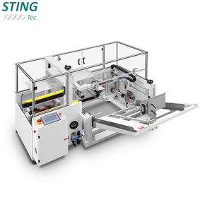 Automatique à Chargement par le Haut Boîte Carton Encaisseuse Pour Huile Lubrifiante Cartons Sacs En Chine - Product Image 5