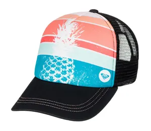 Low MOQ Sublimation Print Custom Logo Woven Patch Trucker Hat