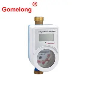 Hot Sale Prepaid smart water meter card insertion apartment IC card swiping radio frequency induction rental property