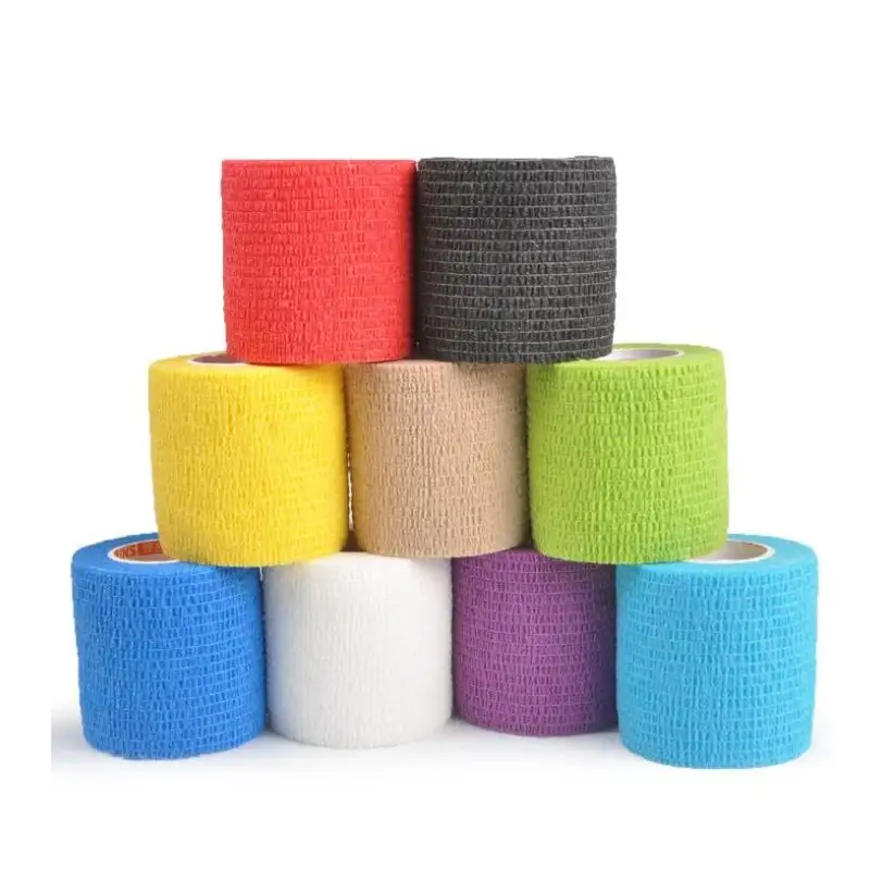 Tattoo Accessoires Tattoo Pure Kleur 5Cm * 4.5M Katoen Zelfklevende Bandage Voor Tattoo