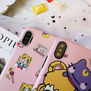 Nouveau Dessin Animé Sailor Moon Rose Doux TPU Étui pour <span class=keywords><strong>iphone</strong></span> <span class=keywords><strong>X</strong></span> - Product Image 4