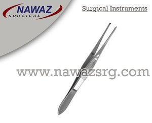 Pince à tissu Iris 4 " - 1x2 dents pince à dissection droite produits de haute qualité en acier inoxydable personnalisé - Product Image 2