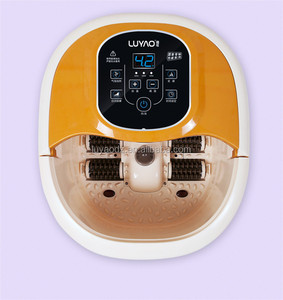 LUYAO LY-230A elektrisches Fußbad-Waschbecken Smart beheizte Blasen rollen massage maschine Großes gezieltes Fuß massage gerät - Product Image 6