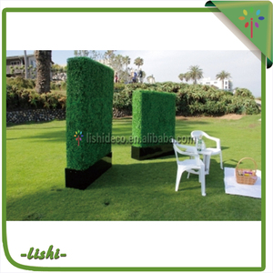 Nuevo diseño moderno jardín decorativo Milan césped, atractivo al por mayor artificial de madera de <span class=keywords><strong>boj</strong></span> - Product Image 6