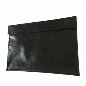 उच्च गुणवत्ता निविड़ अंधकार बैग अग्निरोधक बैग दस्तावेज़ बैग भंडारण बैग में फ़ाइल फ़ोल्डर