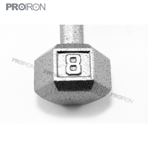 Usine en fonte <span class=keywords><strong>hex</strong></span> haltères 8LB à vendre - Product Image 4