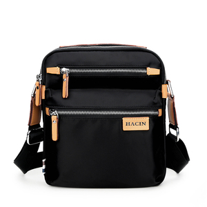 2025 nuovi arrivi da <span class=keywords><strong>uomo</strong></span> elegante borsa a tracolla in tela con decorazioni a catena - Product Image 3