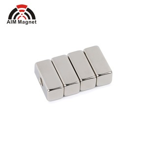 Aimant en néodyme industriel à base De terres rares, bloc fortement aimanté à prix d'usine, matériau De néodyme, Ndfeb, <span class=keywords><strong>Mia</strong></span> Neodim N52 - Product Image 2