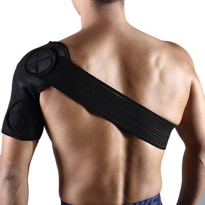 100% Neopren Wasserdichte <span class=keywords><strong>Sibote</strong></span> Doppel-Einzelschulterstütze für Schulterbandage/Schulterorthese - Product Image 4