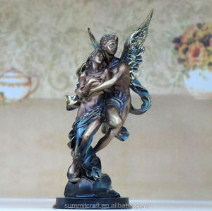 piastra angelo statue in resina scultura uomo e donna - Product Image 4