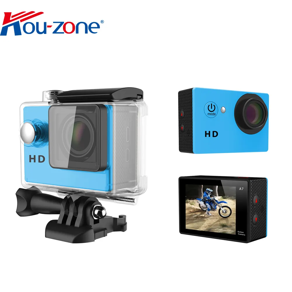 2018 Wholesale Sport DV Waterproof Hd 720P Action Camera mit günstigstes preis unter 7 US dollar pro stück