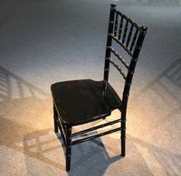 Noir Chiavari Chaises De Mariage