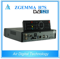 2017 nouveau Puissant 4K UHD TV Box ZGEMMA H7S HEVC/H.265 Décodeur Avec 2 * DVB-S2/S2X Assis Tuners + DVB-T2/C Combo Tuners