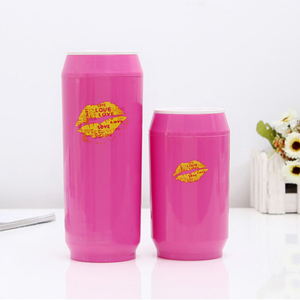 Regalo Promocional de <span class=keywords><strong>navidad</strong></span> 2016 Creativo Grande Zip-top Puede Diseño de Doble Pared Taza De La Sublimación - Product Image 3