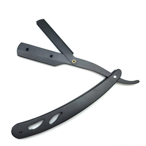 High Quality Folding Stainless Steel Cut Throat Men Barber Salon <strong>Straight</strong> Shaving <strong>Razor</strong> - Product Image 1