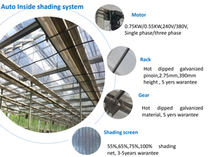GT hdpe serra parasole net protezione uv serra ombreggiatura esterna sistema <span class=keywords><strong>per</strong></span> la vendita - Product Image 6
