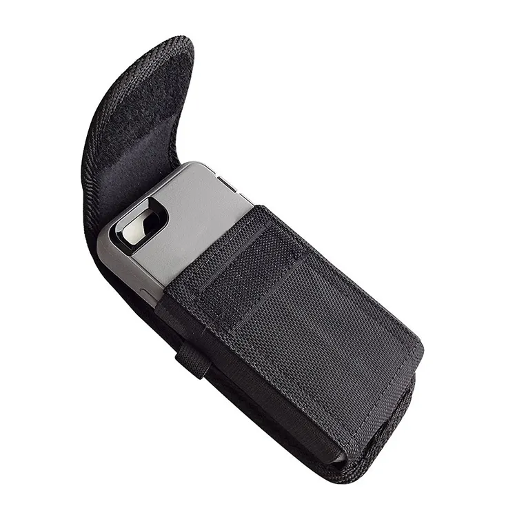 Vertical Black Carrying Cell Phone Case Belt Clip Holster Pouch Mobile Phone Holster