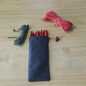 Sac de rangement portable pour piquets de <span class=keywords><strong>tente</strong></span> et cordes de <span class=keywords><strong>tente</strong></span> avec sac en nylon et polyester - Product Image 3