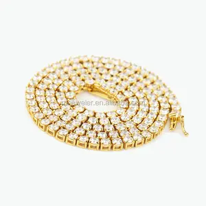 Miss joyería tenis Dubai nuevo diseño de la cadena de oro para las señoras, cadena del cuello del oro diseños