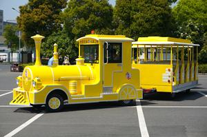 Tren Pequeño para Parque de Atracciones, sin Rieles, Eléctrico, con Batería de Plomo-Ácido, Certificado CE ISO del Fabricante - Product Image 5