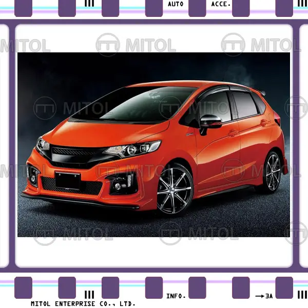 Full Set MUGEN STYLE Body Kits for HONDA FIT Auto Body Kits 2014