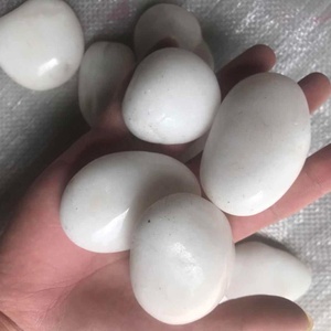 Landscaping High Polished White <strong>Pebble</strong> <strong>Stone</strong> for Sale - Product Image 3