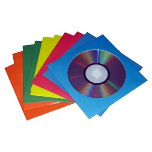 폴리 커버 CD/DVD 포장 LP 비닐 레코드 재킷 cd 종이 소매 DVD 종이 슬리브