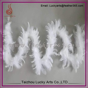 De Halloween blanco barato boa de plumas - Product Image 1