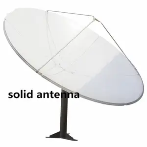 180CM 240CM C banda antenna satellitare solida 8 piedi di montaggio su palo