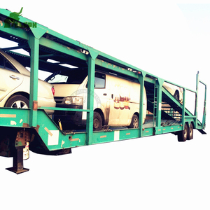 Caliente productos hechos <span class=keywords><strong>en</strong></span> China Centro ejes interlink tándem tipo 8 unidades portador de coche camión de remolque con el primer motor - Product Image 6