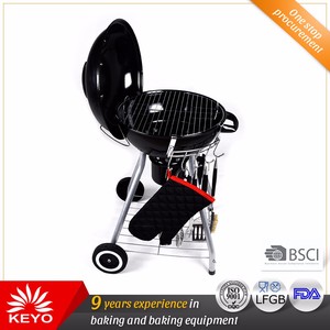 Chariot Oem/Odm <span class=keywords><strong>Fonte</strong></span> <span class=keywords><strong>Barbecue</strong></span> Roulant Pliable De Charbon De Bois Grill <span class=keywords><strong>Barbecue</strong></span> - Product Image 3