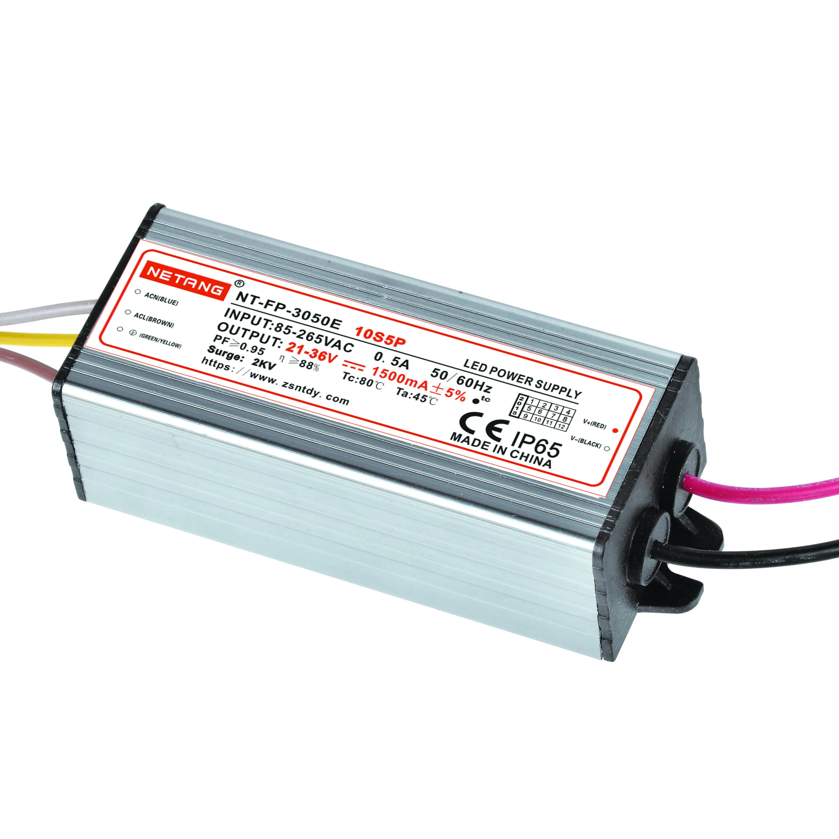 Netang BIS certificate factory cheap price 50w 600mA constant current led isolate driver