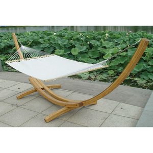 Formas de ocio hamaca de madera soporte Hamaca que acampa hamaca con soporte al aire libre - Product Image 3