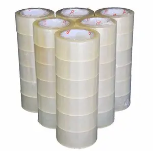 Popular clear acrylic material 2 Inch X 110 Yards and 66 yards Strong adhesion packing cartons Tape