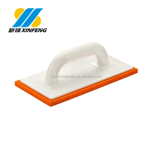 Floats with Orange Sparkled Rubber 280x140plaster <strong>Bucket</strong> for Wall Plastic Round Corner Trowel <strong>Plastering</strong> Paint Trowel - Product Image 5