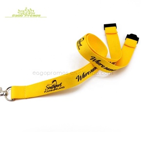 2025 2026 bán buôn cá nhân Polyester ngắn Ribbon Móc chìa khóa dây buộc với logo tùy chỉnh in - Product Image 3